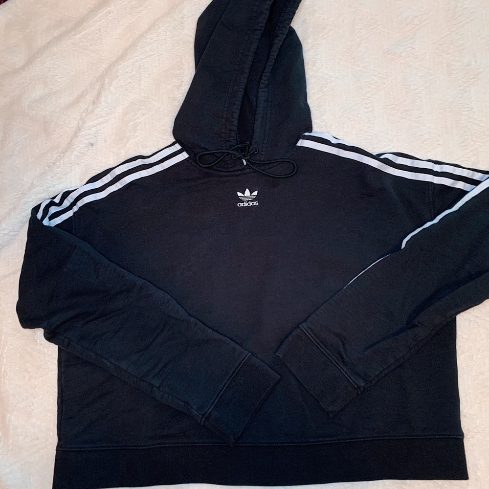 Adidas Cropped Hoodie